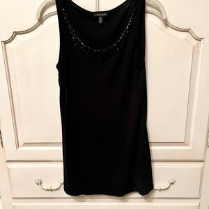 Eileen Fisher Tunic Tank with Sequin Detail
